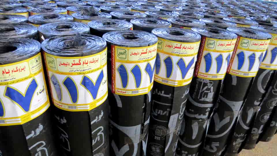 تصویر 4 از ایزوگام دلیجان ضخامت استاندارد با مقاومت رطوبتی بالا